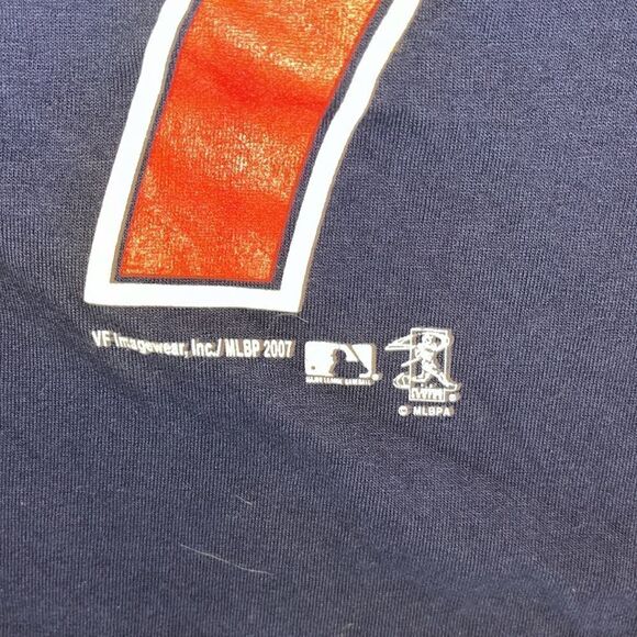 Boston Red Sox 2007 J D Drew Navy Blue MLB MLB Jersey shirt S men’s (youth) - Picture 2 of 3